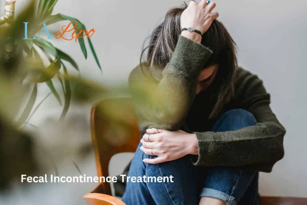 woman worried about fecal incontinence diet Waltham Cross