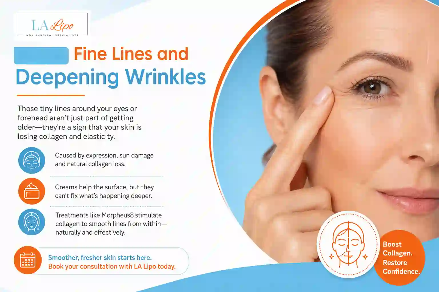 Sign #2: Fine Lines and Deepening Wrinkles Waltham Cross