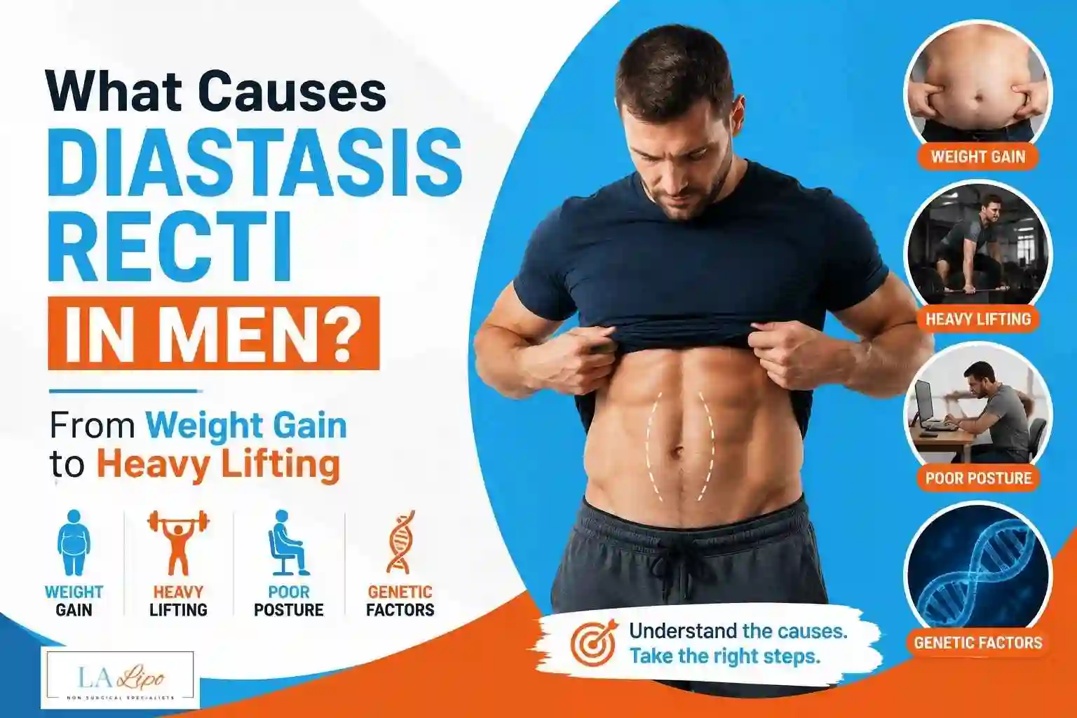 What Causes Diastasis Recti in Men? From Weight Gain to Heavy Lifting Waltham Cross